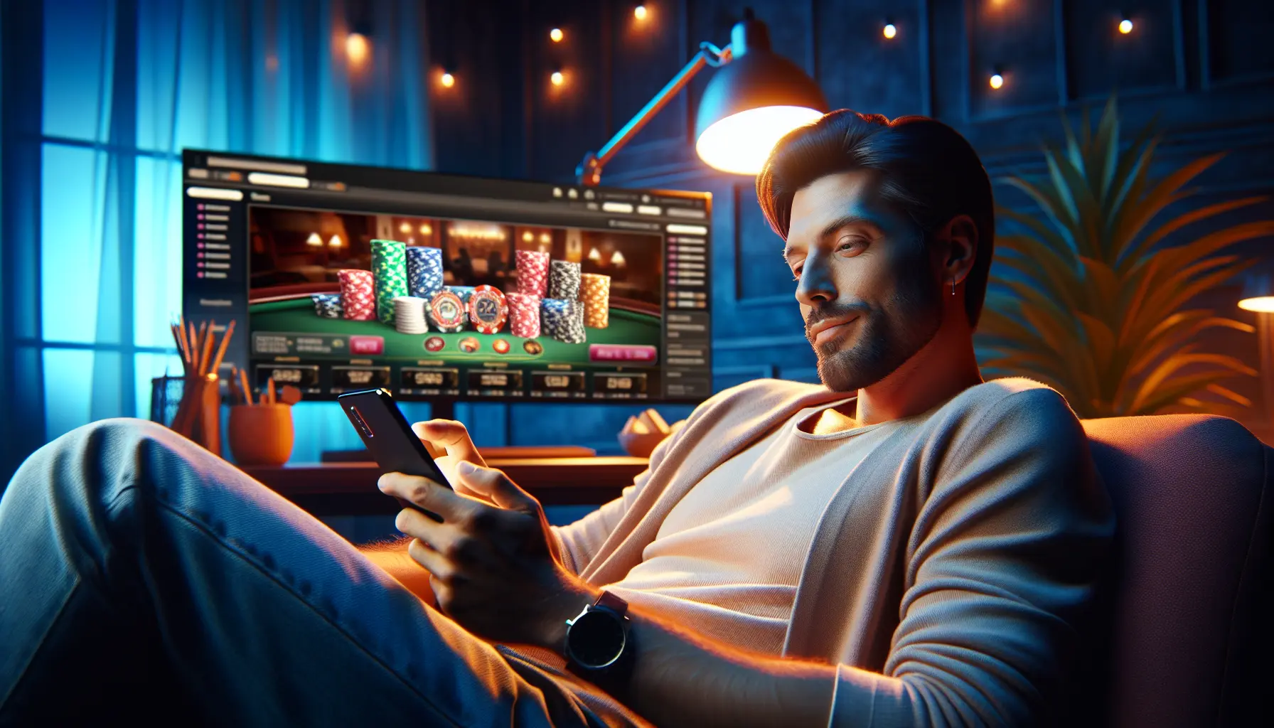 Mobil Tarayıcı ile Giriş - Zenbet Görseli